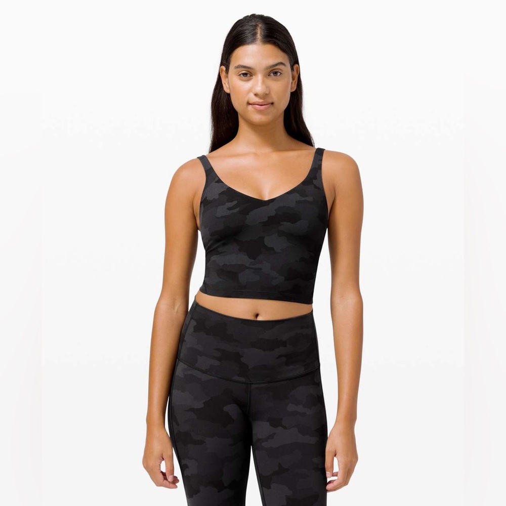 Lululemon Align Tank Top Heritage 365 Camo Deep Coal Multi (Barry’s)